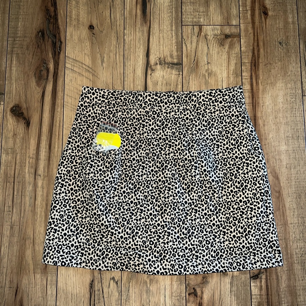 cheetah print skirt